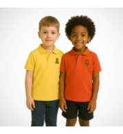 Classic Kids Polo Shirts – 100% Cotton Pique, Button Placket, Durable, Colorfast, Lightweight, School and Casual Wear, Sizes 2T to 16Y, Multiple Colors, Unisex Design